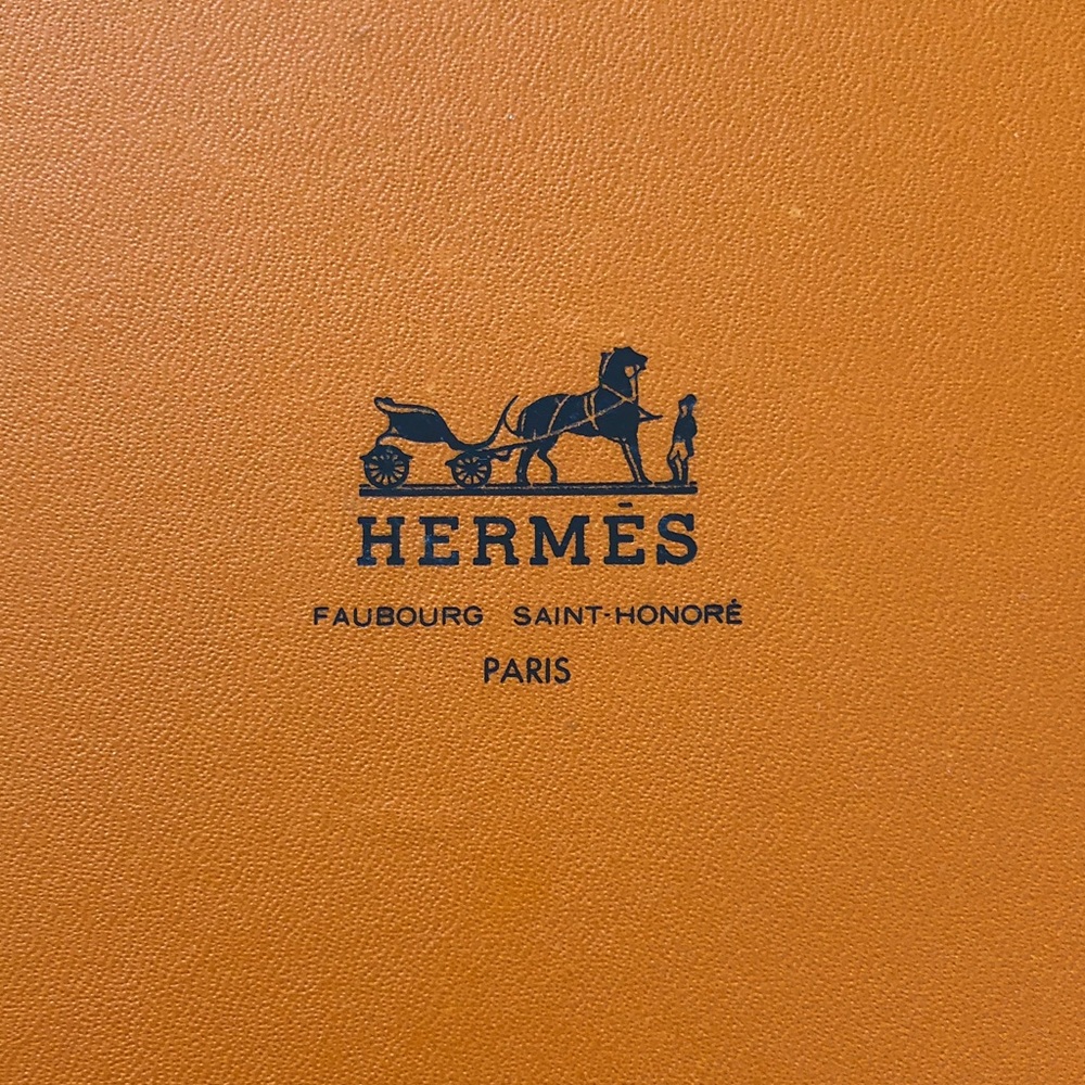 Hermès Orange Box large rectangle 15” - Picture 2 of 3